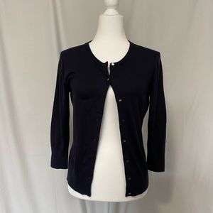 NWOT Ann Taylor Navy Blue Cardigan
